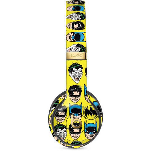 DC Comics Batman Vintage Character Pattern - Joker and Robin Studio Wireless 3 Skin