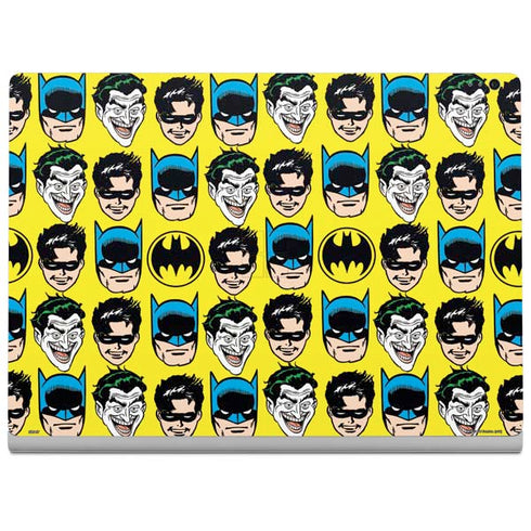 DC Comics Batman Vintage Character Pattern - Joker and Robin Surface Book 2 15in Skin