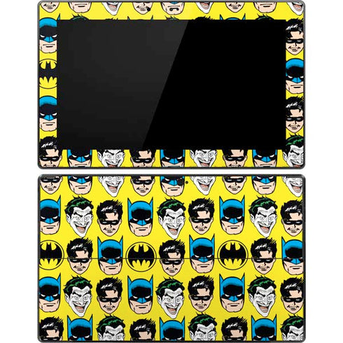 DC Comics Batman Vintage Character Pattern - Joker and Robin Surface Pro Tablet Skin