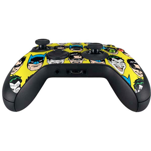 DC Comics Batman Vintage Character Pattern - Joker and Robin Xbox Series X Controller Skin