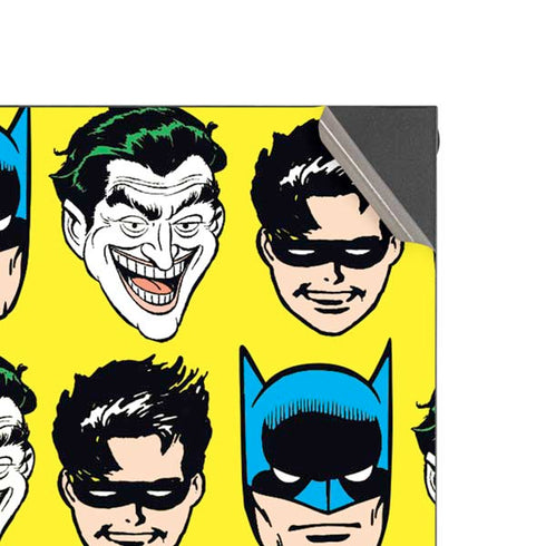 DC Comics Batman Vintage Character Pattern - Joker and Robin XBox Series X Digital Edition Console Skin