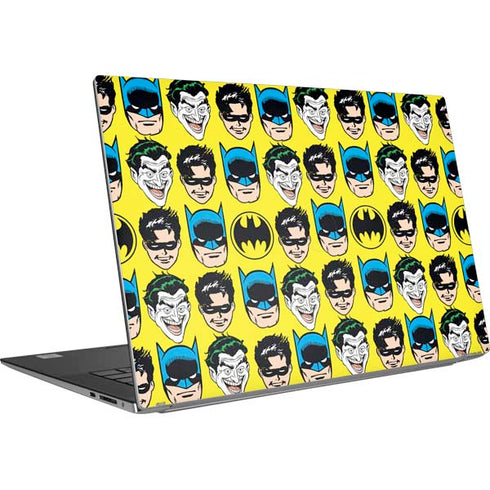 DC Comics Batman Vintage Character Pattern - Joker and Robin Dell XPS Skin