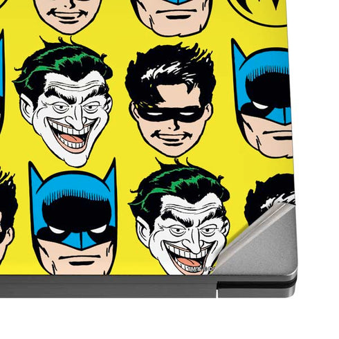 DC Comics Batman Vintage Character Pattern - Joker and Robin Dell XPS Skin