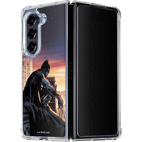 DC Comics Batman War on Crime Cover (Brazil) Galaxy Z Fold5 5G Clear Case