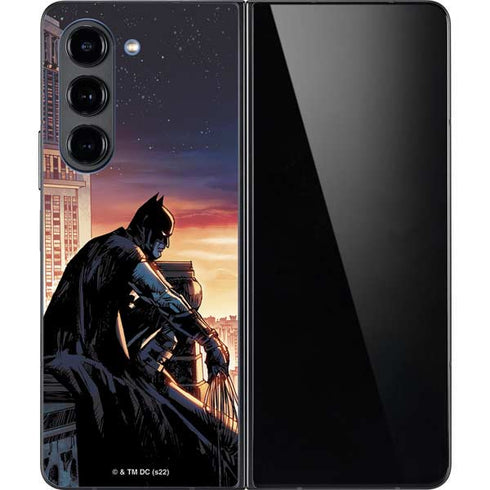 DC Comics Batman War on Crime Cover (Brazil) Galaxy Z Fold5 5G Skin