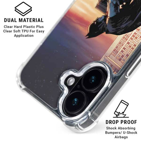 DC Comics Batman War on Crime Cover (Brazil) iPhone 16 Clear Case