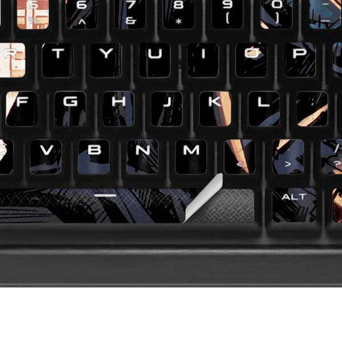 DC Comics Batman War on Crime Cover (Brazil) K95 RGB PLATINUM Mechanical Gaming Keyboard Skin