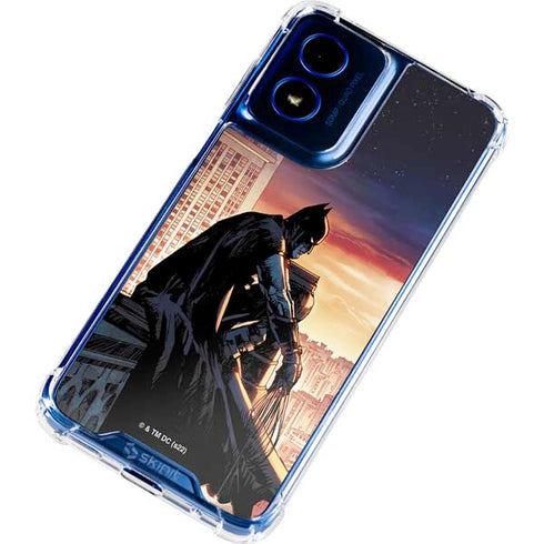 DC Comics Batman War on Crime Cover (Brazil) Moto G Play 4G (2024) Clear Case