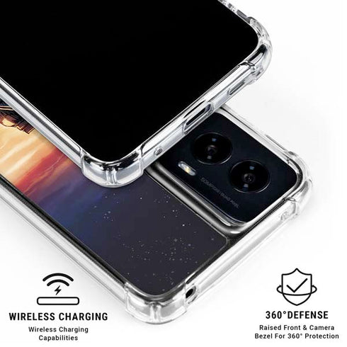 DC Comics Batman War on Crime Cover (Brazil) Moto G Power 5G (2024) Clear Case