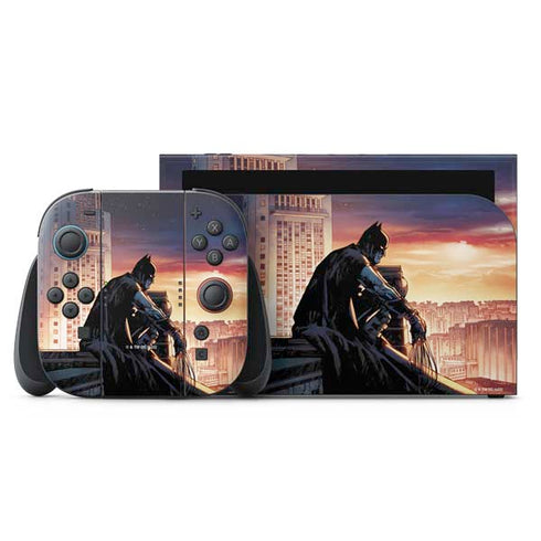 DC Comics Batman War on Crime Cover (Brazil) Nintendo Switch 2 (2025) with Joy-Con Skin