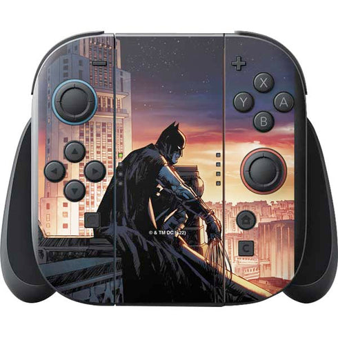 DC Comics Batman War on Crime Cover (Brazil) Nintendo Switch 2 (2025) with Joy-Con Skin