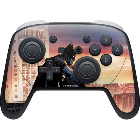 DC Comics Batman War on Crime Cover (Brazil) Nintendo Switch 2 (2025) Pro Controller Skin