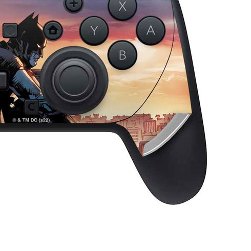 DC Comics Batman War on Crime Cover (Brazil) Nintendo Switch 2 (2025) Pro Controller Skin