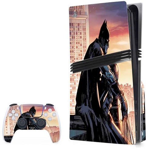 DC Comics Batman War on Crime Cover (Brazil) PS5 Pro Disk Bundle Skin