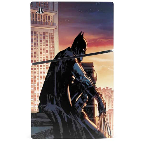 DC Comics Batman War on Crime Cover (Brazil) PS5 Slim Digital Edition Console Skin