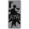 DC Comics Batman Silhouette Art Galaxy A21 Clear Case