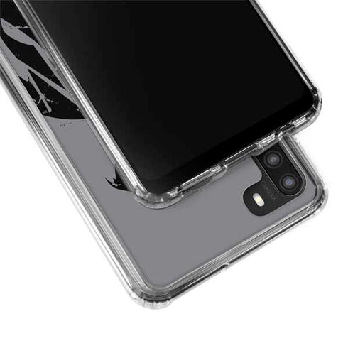 DC Comics Batman Silhouette Art Galaxy A21 Clear Case