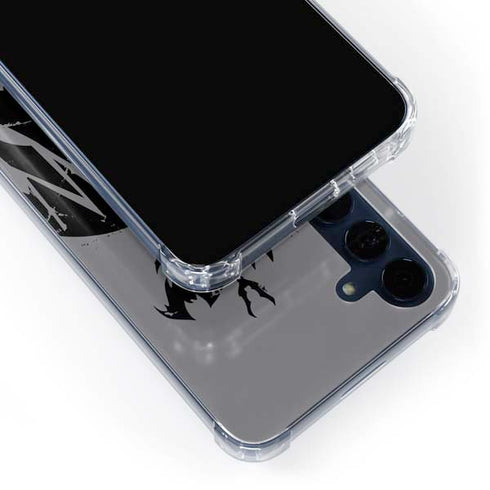 DC Comics Batman Silhouette Art Galaxy A35 5G Clear Case