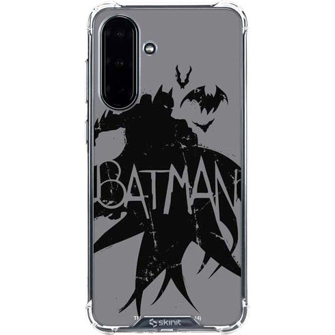 DC Comics Batman Silhouette Art Galaxy A36 5G Clear Case
