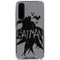 DC Comics Batman Silhouette Art Galaxy A36 5G Clear Case