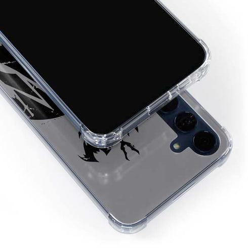 DC Comics Batman Silhouette Art Galaxy A55 5G Clear Case