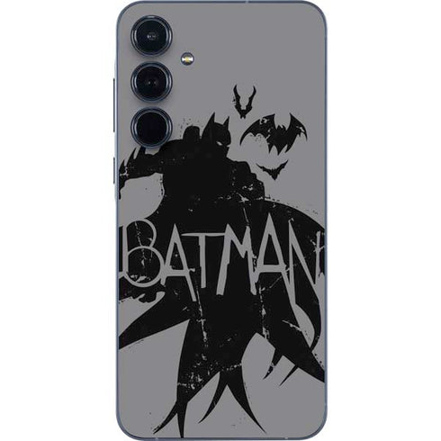 DC Comics Batman Silhouette Art Galaxy A55 5G Skin