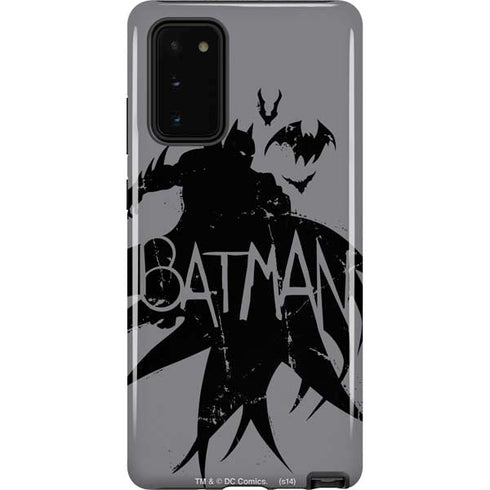 DC Comics Batman Silhouette Art Galaxy Note20 5G Pro Case