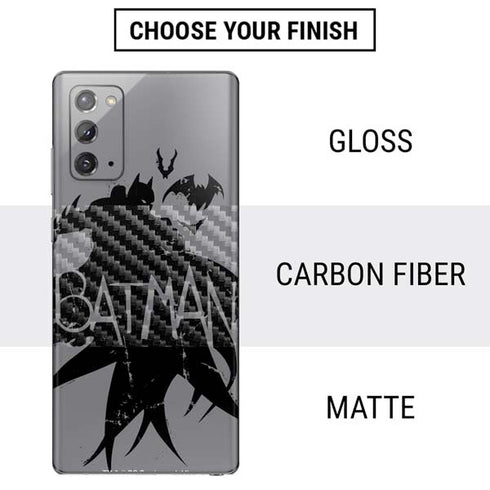 DC Comics Batman Silhouette Art Galaxy Note20 5G Skin