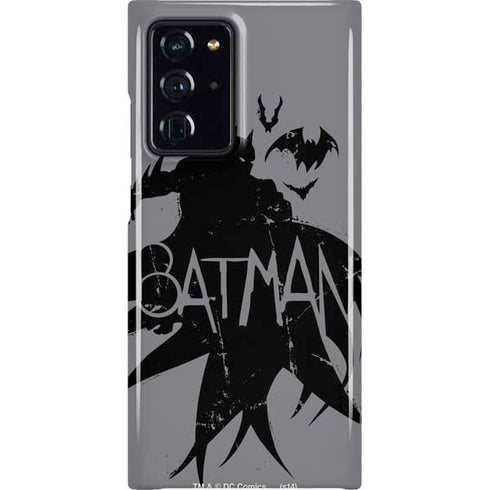 DC Comics Batman Silhouette Art Galaxy Note20 Ultra 5G Lite Case