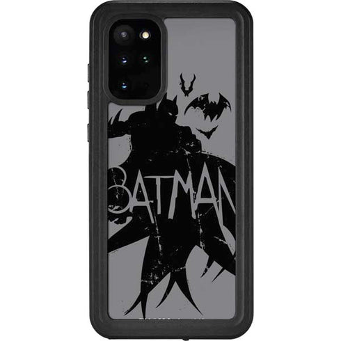 DC Comics Batman Silhouette Art Galaxy S20 Plus Waterproof Case