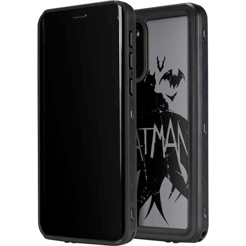 DC Comics Batman Silhouette Art Galaxy S20 Plus Waterproof Case