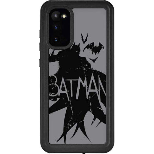DC Comics Batman Silhouette Art Galaxy S20 Waterproof Case