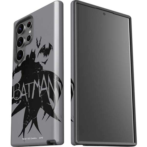 DC Comics Batman Silhouette Art Galaxy S23 Ultra Pro Case