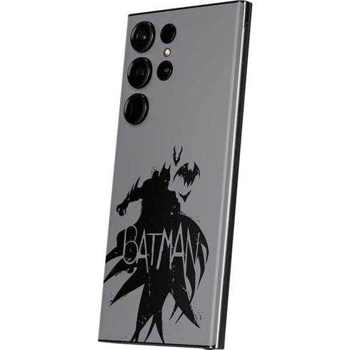 DC Comics Batman Silhouette Art Galaxy Skins