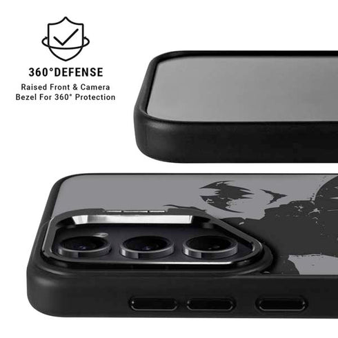 DC Comics Batman Silhouette Art Galaxy S24 FE Kickstand Case