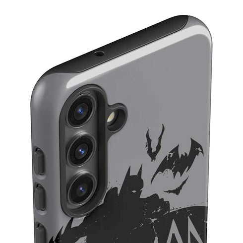 DC Comics Batman Silhouette Art Galaxy S25 Plus Impact Case