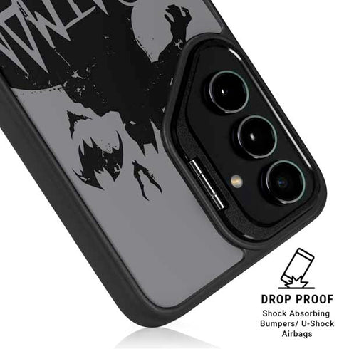 DC Comics Batman Silhouette Art Galaxy S25 Plus Kickstand Case