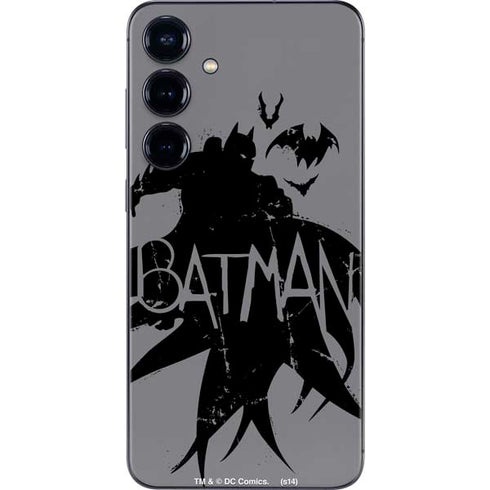 DC Comics Batman Silhouette Art Galaxy S25 Plus Skin