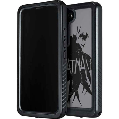 DC Comics Batman Silhouette Art Galaxy S24 Plus Waterproof Case