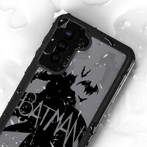 DC Comics Batman Silhouette Art Galaxy S24 Plus Waterproof Case