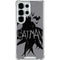 DC Comics Batman Silhouette Art Galaxy S25 Ultra Clear Case