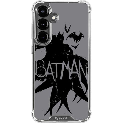 DC Comics Batman Silhouette Art Galaxy S26 Clear Case