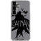 DC Comics Batman Silhouette Art Galaxy S26 Clear Case