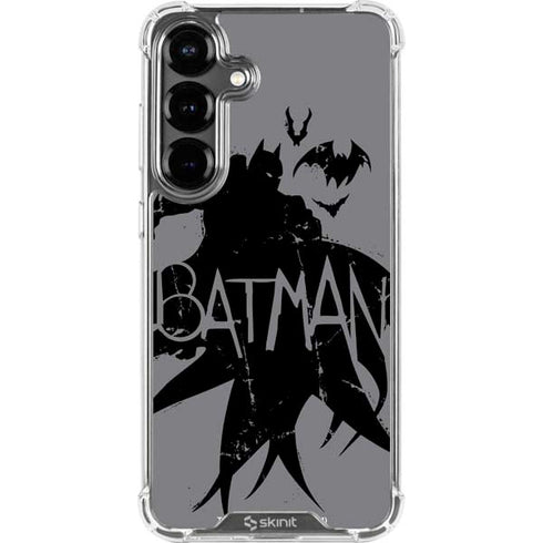 DC Comics Batman Silhouette Art Galaxy S26 Plus Clear Case