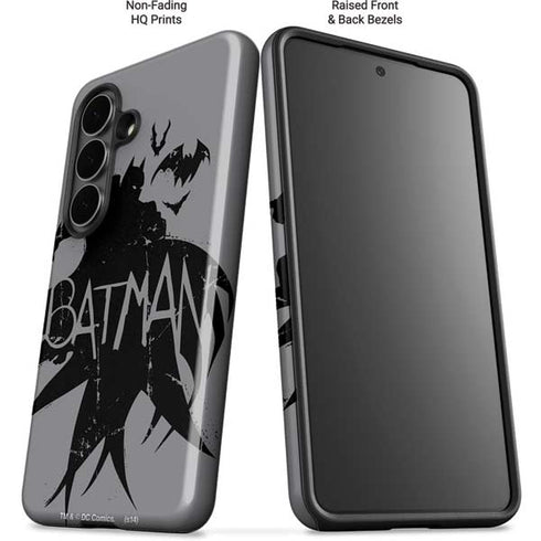 DC Comics Batman Silhouette Art Galaxy S26 Plus Impact Case