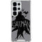 DC Comics Batman Silhouette Art Galaxy S26 Ultra Clear Case