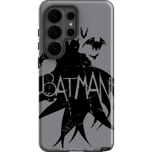 DC Comics Batman Silhouette Art Galaxy S26 Ultra Impact Case