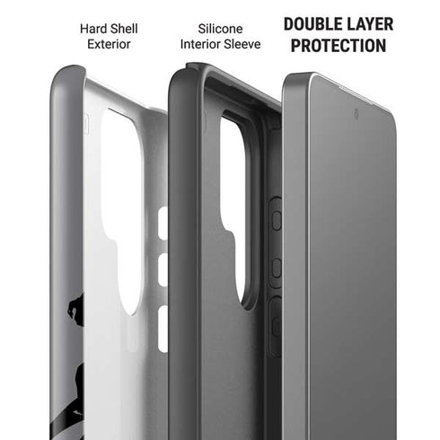 DC Comics Batman Silhouette Art Galaxy S26 Ultra Impact Case