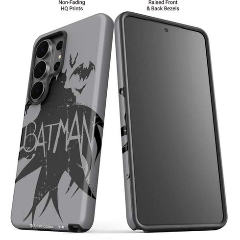 DC Comics Batman Silhouette Art Galaxy S26 Ultra Impact Case