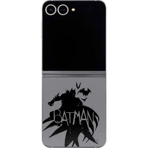DC Comics Batman Silhouette Art Galaxy Z Flip6 Skin